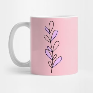 Simple cute leaf 11 Mug